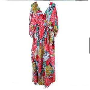 Floral Pattern Cotton Dress NWOT